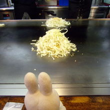 カウンター席ならではの迫力感！