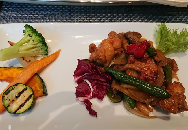 野菜畑のランチ