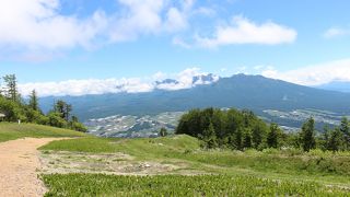 スズランもいいけど、景色もすばらしい