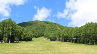 夏でも楽しめる場所です