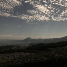 高崎山方面風景