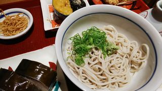 駅ビル内のお蕎麦屋さん