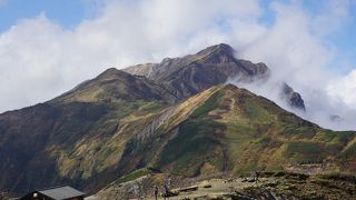 稜線が厳しくて、ちょっと迫力がある