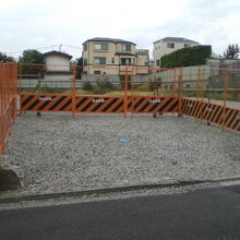 新渡戸稲造旧居跡の状況です。現在、整地され更地になっています