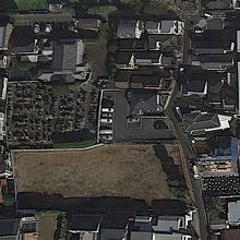 グーグルアースの航空写真に、新渡戸稲造旧居の建物はありません