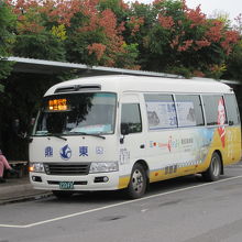 台東市内にはバス乗車しました。
