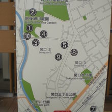 江戸川公園の周辺には、多くの公園があります。廻ると良いかも。