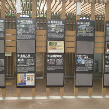 江戸川公園には、周囲の公園、名所や旧跡等の案内があります。