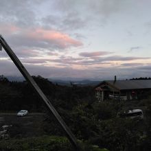 露天風呂からの眺めです。