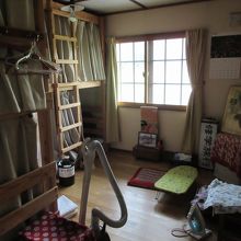 天塩弥生駅のドミトリーベッド