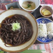音威子府黒そばが美味しい