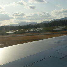 うどんづくしの空港です