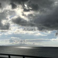 サンセット前の湾