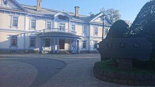 中島公園にある綺麗な文化財洋館