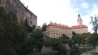 場内はガイド付きツアーで見る