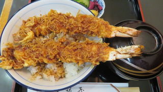 蕎麦と天丼が美味しい