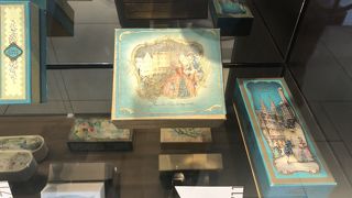 2階には小さな博物館があります