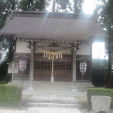 秋葉神社の様子