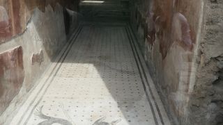 犬モザイクで有名な悲劇詩人の家