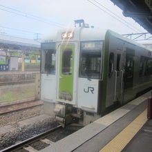 110系での運行が基本となっています