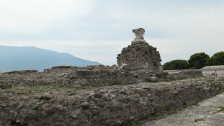 見晴らしの良い高台に建っていたヴィーナスの神殿