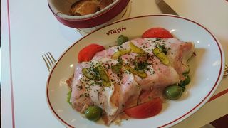 バケット食べ放題のランチ