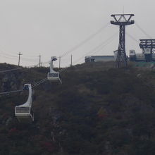 山頂駅方面景色