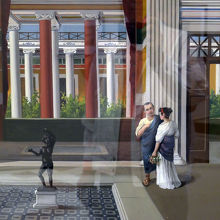 再現された牧神の家グラフィックス（ナポリ考古学博物館）