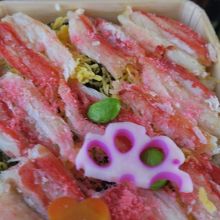 かにちらし寿司