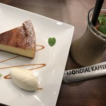絶品のチーズケーキ