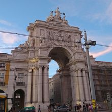 コルメシオ広場から