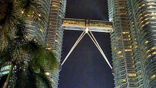 美しく聳え立つ２つのタワー。