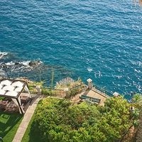 バルコニーから