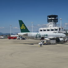 春秋航空が乗り入れ