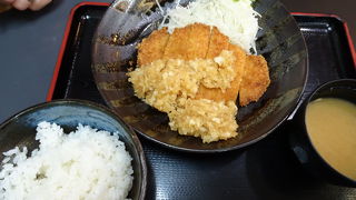 カツがおいしい