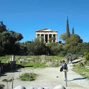 アテネの昔の中心