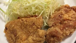 フライとチキン南蛮が美味しいお店は
