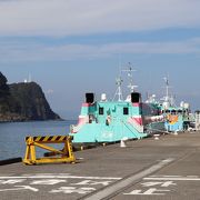 伊豆大島の港