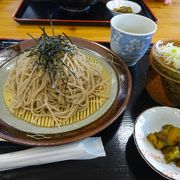 道の駅「女神の里たてしな」にあるレストラン （のんき亭）