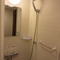 部屋のシャワーは２段切替え