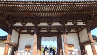 法隆寺の入口