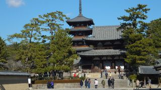 こちらも堂々の国宝