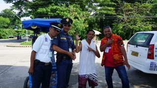 レイテ島で数少ない観光地