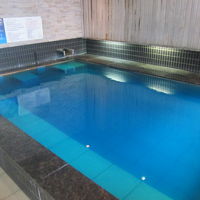 前日撮影したお風呂（セミ露天風呂？）の様子