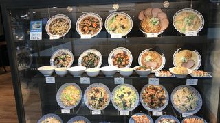 担々麺の種類が多い