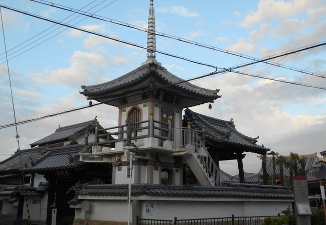 印象的なお寺です