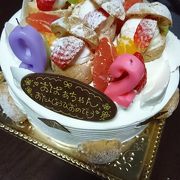 誕生日ケーキ☆