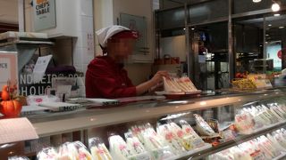 サンドイッチの種類が充実