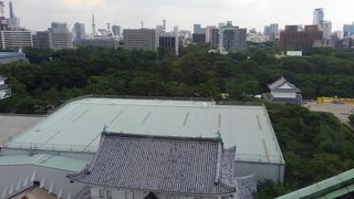 天守閣から見た姿もなかなかです