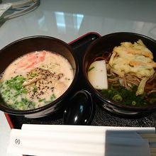 とんこつラーメンが思いのほか美味しかったです